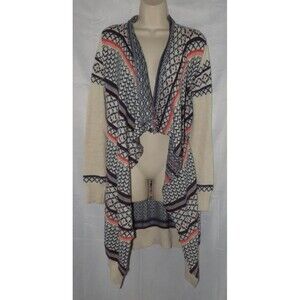 AEROPOSTALE Multicolored Casual or Dress Sz Small Lightweight Open Wrap Sweater